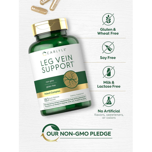 View 5 Leg Vein Support | 180 Capsules