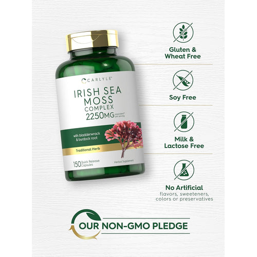View 5 Irish Sea Moss | 150 Capsules