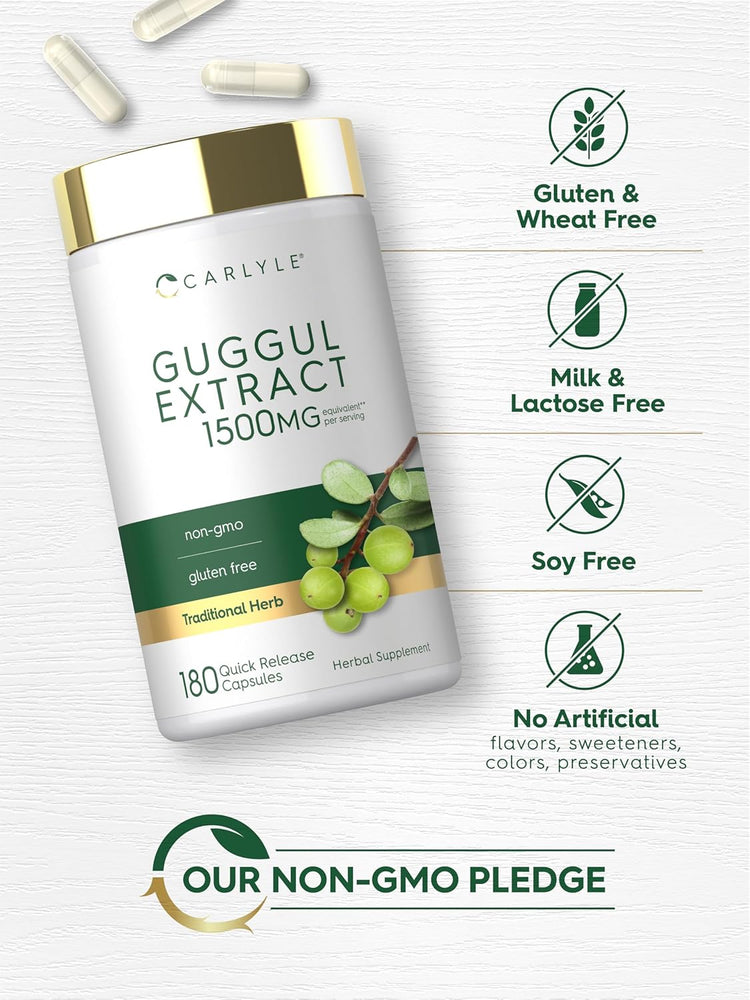 Guggul Extract | 180 Capsules