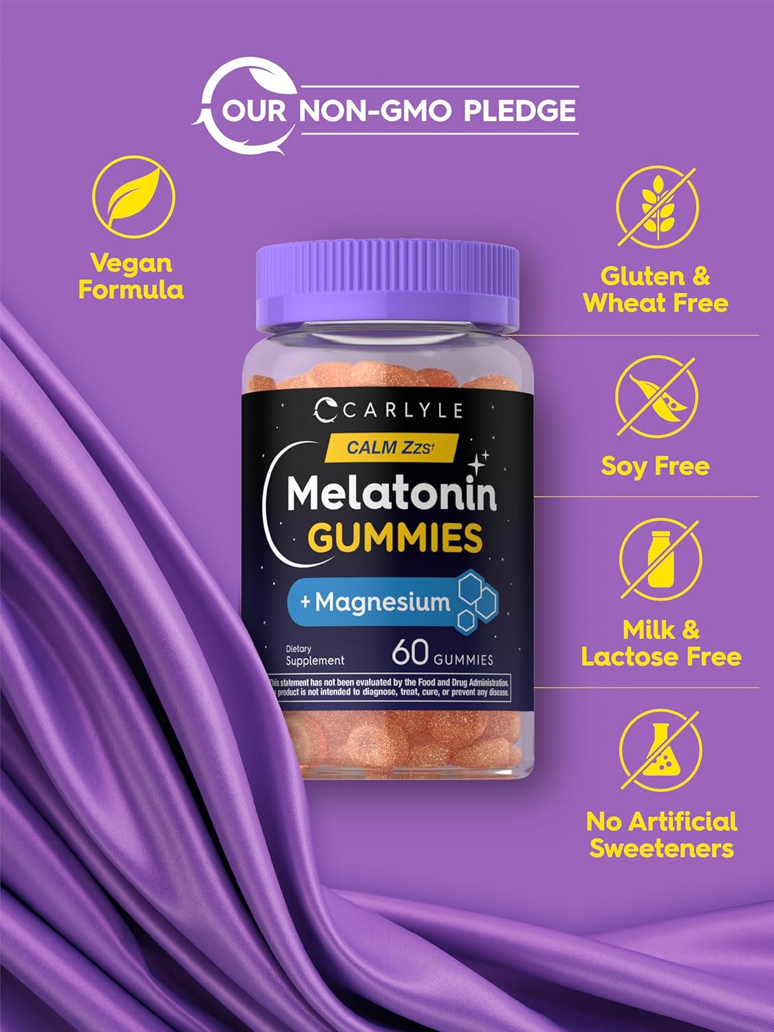 Melatonin 10mg per serving | 60 Gummies