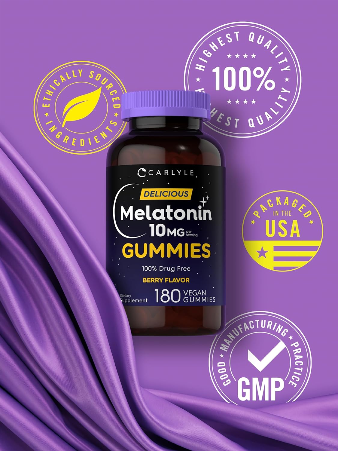 Melatonin 10mg | 180 Gummies