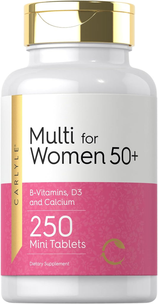 Multivitaminico per Donne 50+ | 250 Mini Compresse