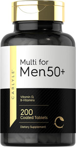 Multivitamin for Men 50+ | 200 Tablets