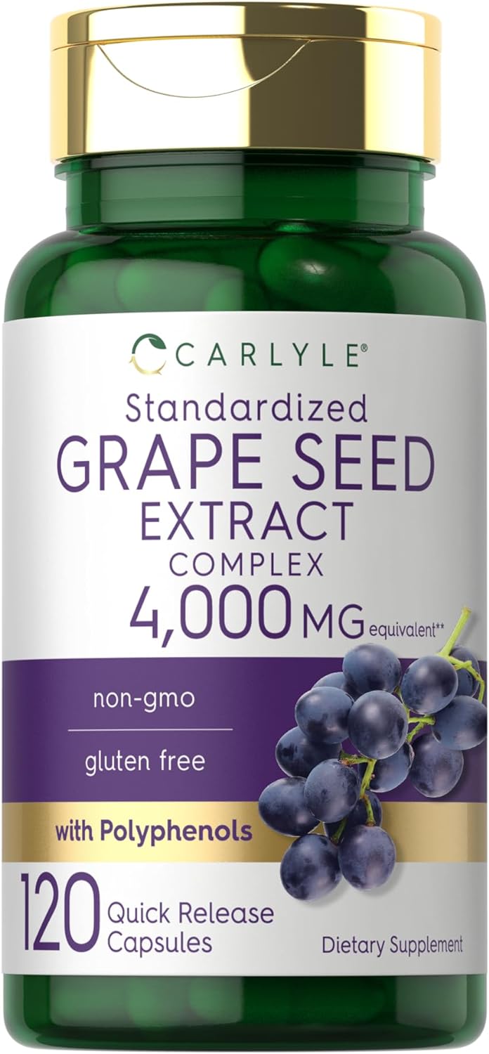 Grape Seed Extract 4,000mg | 120 Capsules