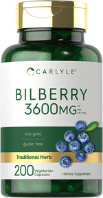 Load image into Gallery viewer, Bilberry Fruit Extract 3600mg | 200 Capsules
