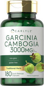Garcinia Cambogia 3000mg | 180 Capsules