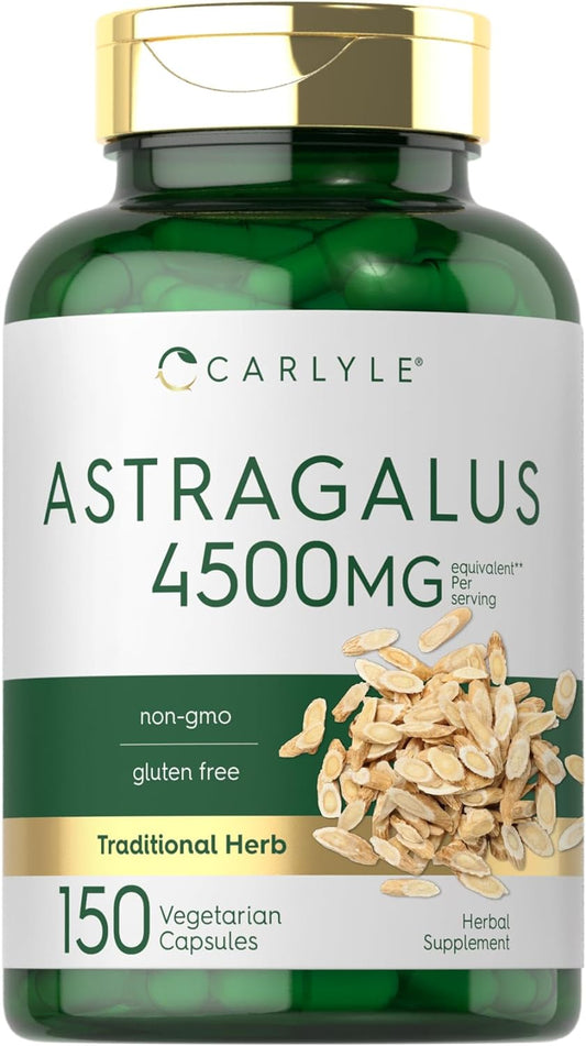 Raiz de Astrágalo 4500mg por porção | 150 Cápsulas