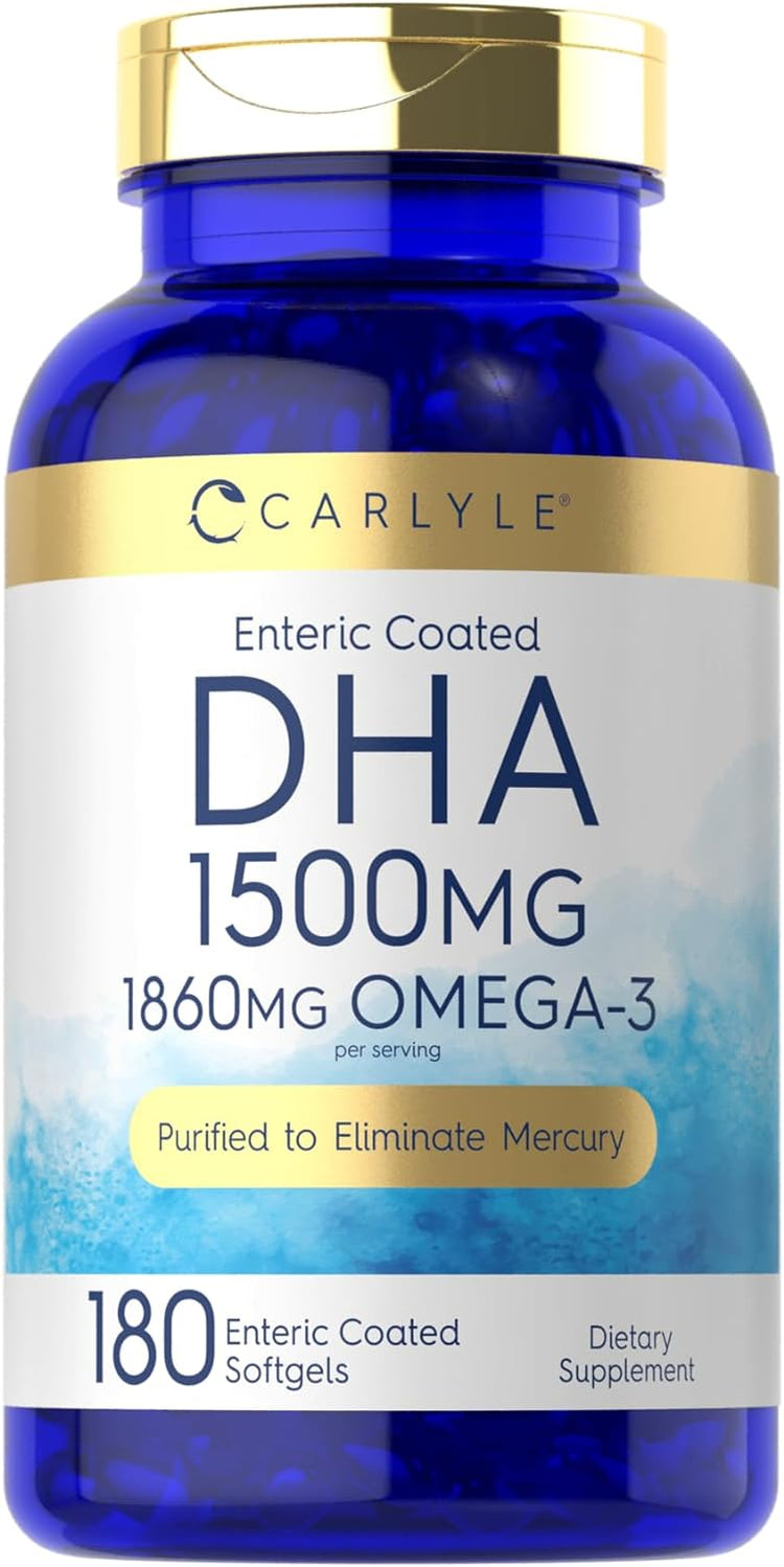 DHA 1500 mg par portion | 180 gélules