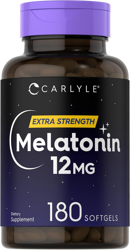 Melatonin 12mg | 180 Softgels