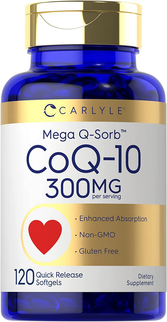 CoQ10 300mg per serving | 120 Softgels