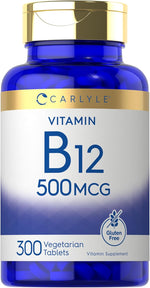 Load image into Gallery viewer, Vitamin B-12 500mcg | 300 Tablets
