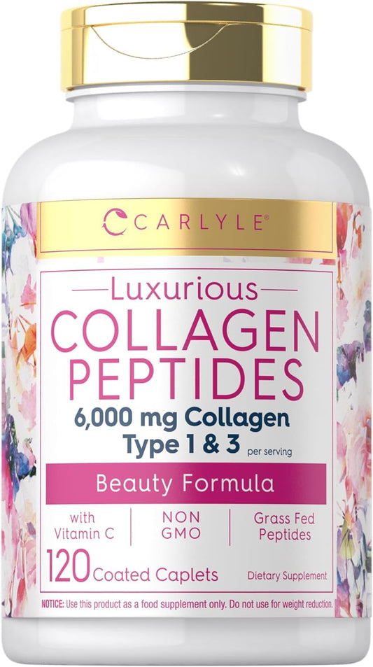 Collagen Peptides with Vitamin C | 120 Caplets