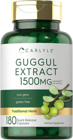 Load image into Gallery viewer, Guggul Extract 1500mg | 180 Capsules
