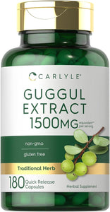 Guggul Extract 1500mg | 180 Capsules