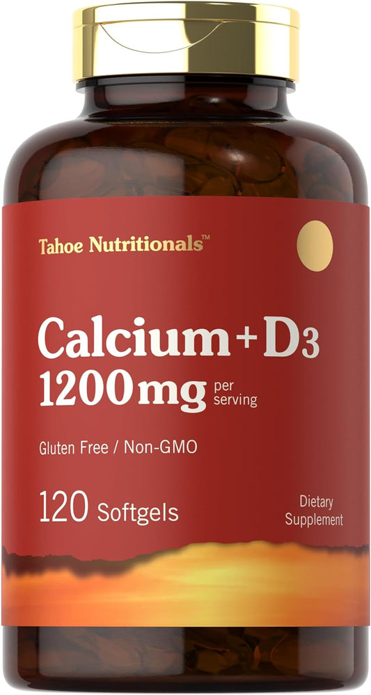 Calcium with Vitamin D | 120 Softgels