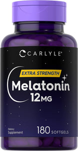 Melatonin 12 mg | 180 Softgels