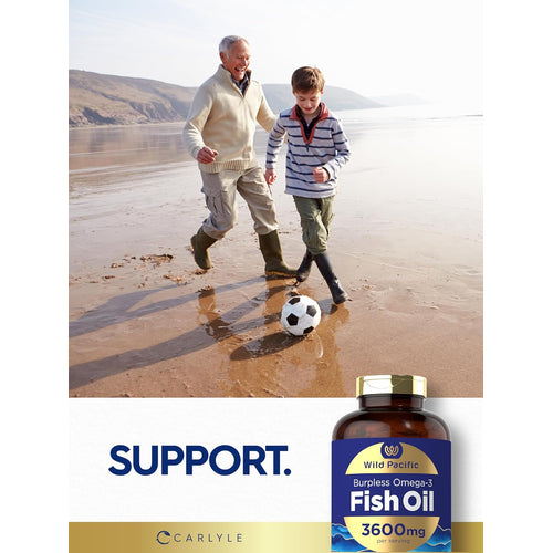 View 6 Omega-3 Fish Oil 3600mg per serving | 300 Softgels