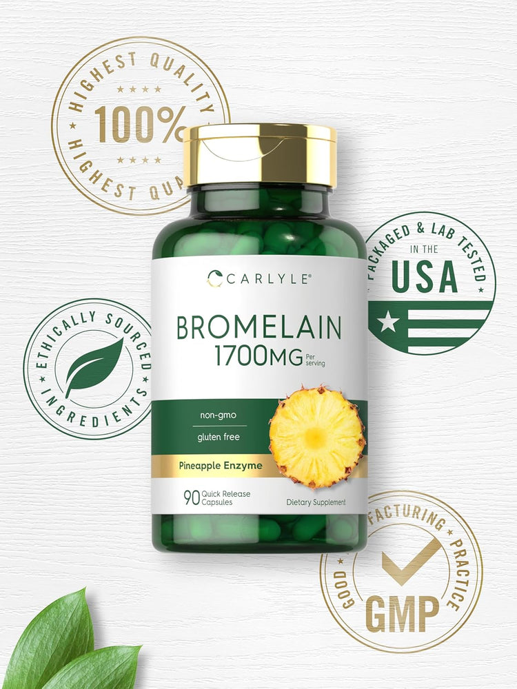 Bromelina 1700 mg per porzione | 90 Capsule