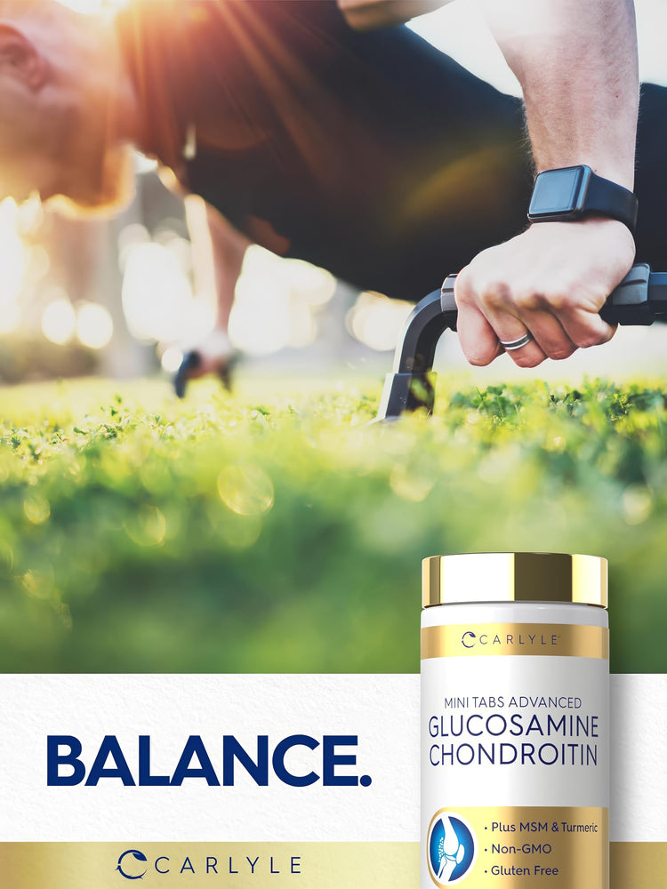 Glucosamine Chondroitin MSM Turmeric | 250 Mini Tablets