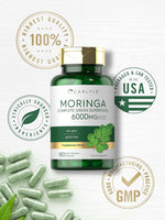 Load image into Gallery viewer, Moringa Oleifera 6000mg | 180 Capsules
