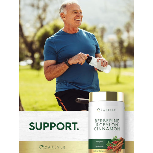 View 6 Berberine with Ceylon Cinnamon | 60 Capsules