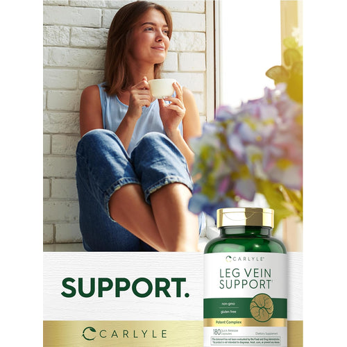 View 6 Leg Vein Support | 180 Capsules