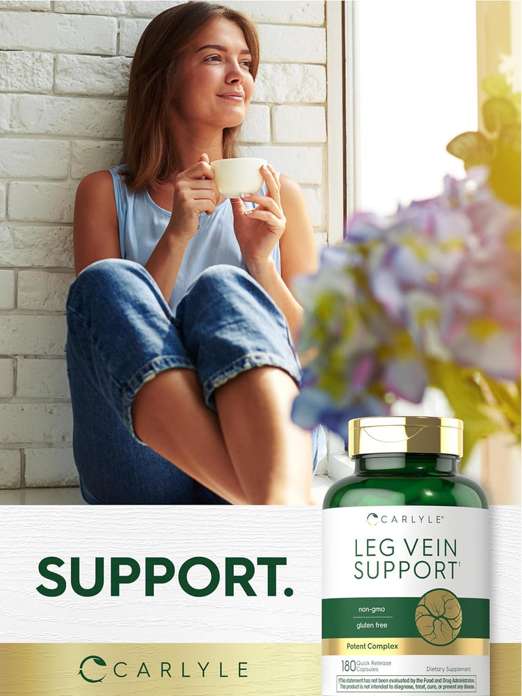 Supporto per Vene delle Gambe | 180 Capsule