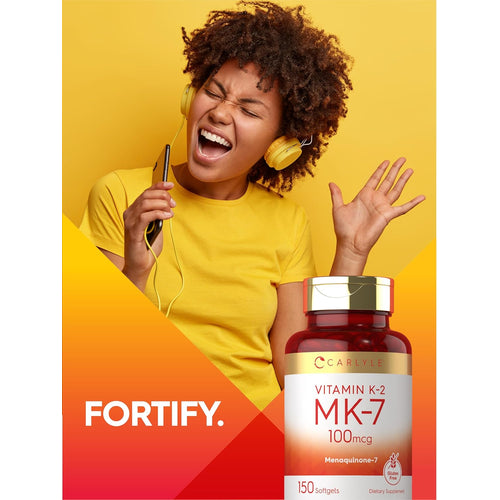 View 6 Vitamin K-2 MK-7 100mcg | 150 Softgels