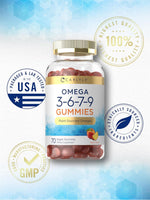 Load image into Gallery viewer, Omega 3 6 7 9 | 70 Gummies
