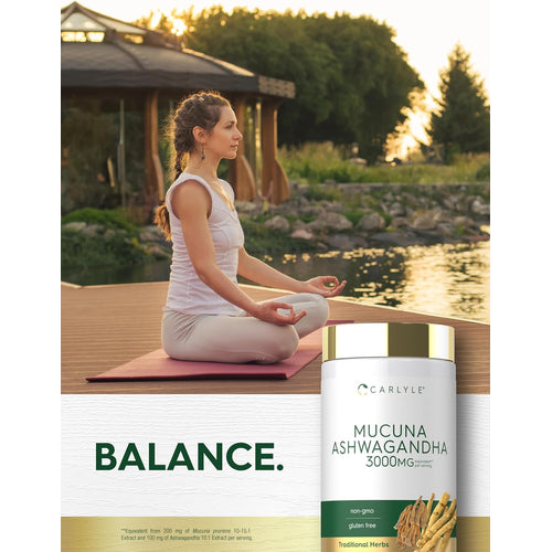 View 6 Mucuna com Ashwagandha | 250 Cápsulas