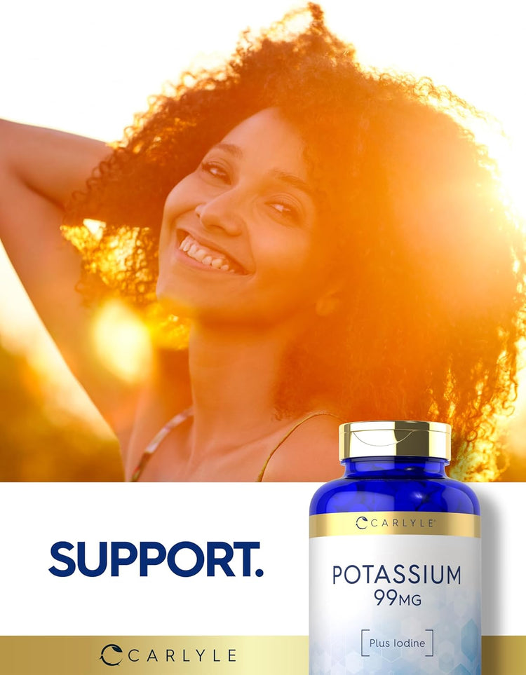 Potassium 99mg avec Iode | 500 Comprimés