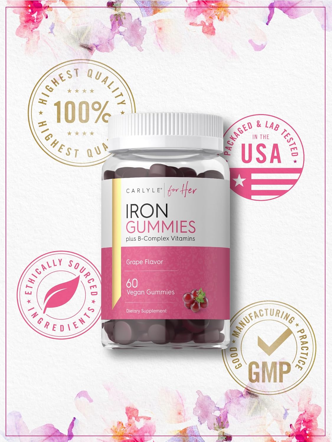 Iron | 60 Gummies