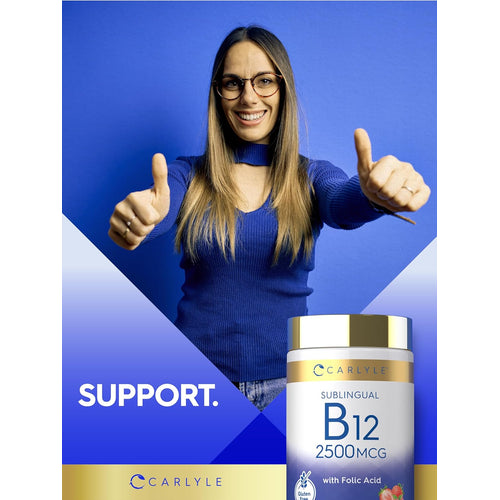 View 6 Vitamina B-12 2500mcg | 250 Tabletas