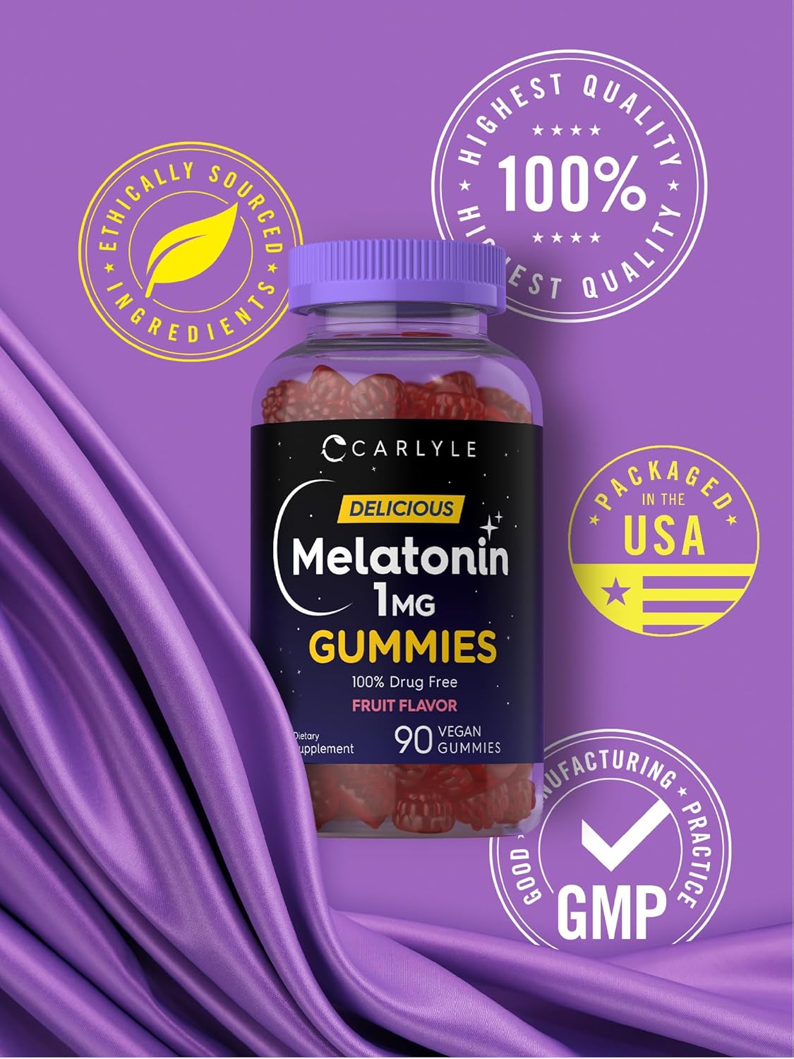 Melatonin 1mg | 90 Gummies