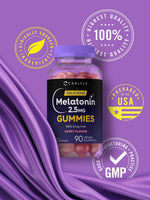 Load image into Gallery viewer, Melatonin 2.5mg | 90 Gummies
