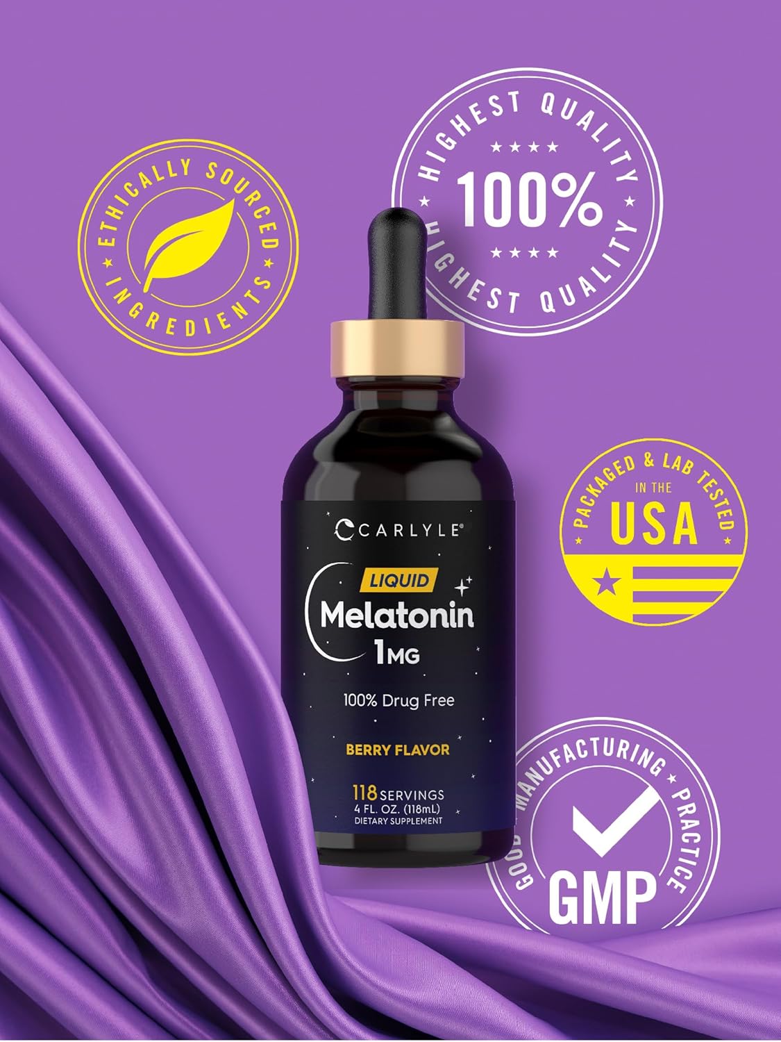 Melatonin 1mg | 4oz Liquid