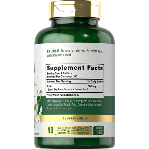 View 11 Rutin 500mg | 200 Caplets