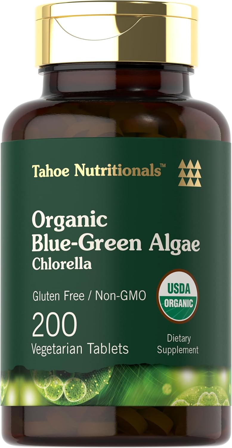 Blue Green Algae 500mg | 200 Capsules