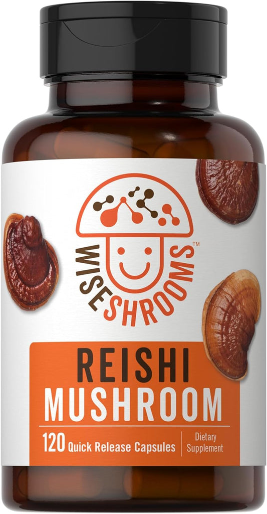 Hongo Reishi 5000mg por porción | 120 Cápsulas