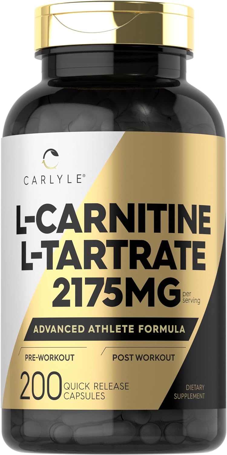 L-Carnitina 2175mg por porción | 200 Cápsulas