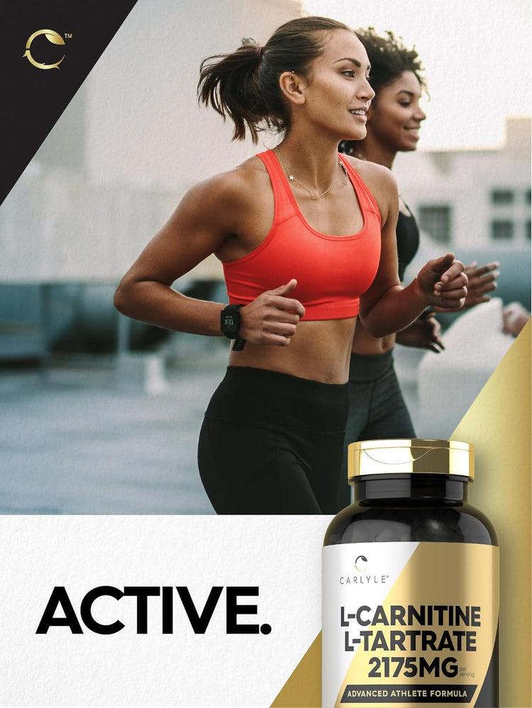 L-Carnitine 2175mg par portion | 200 Capsules