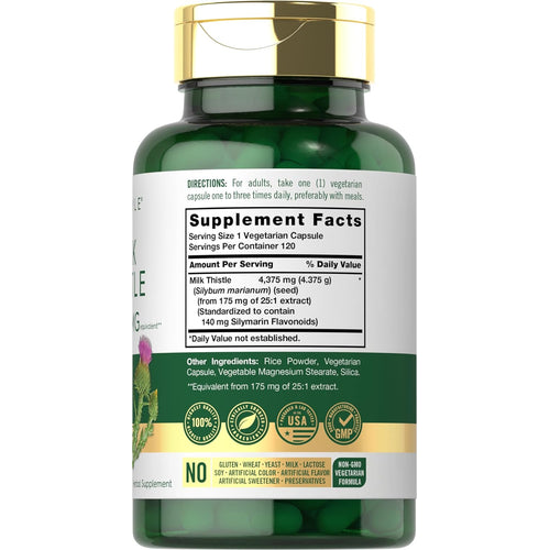 View 12 Milk Thistle | 120 Capsules