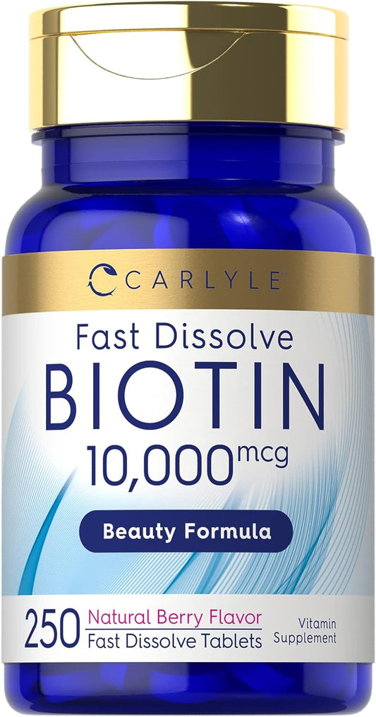 Biotina 10000mcg | 250 Comprimidos