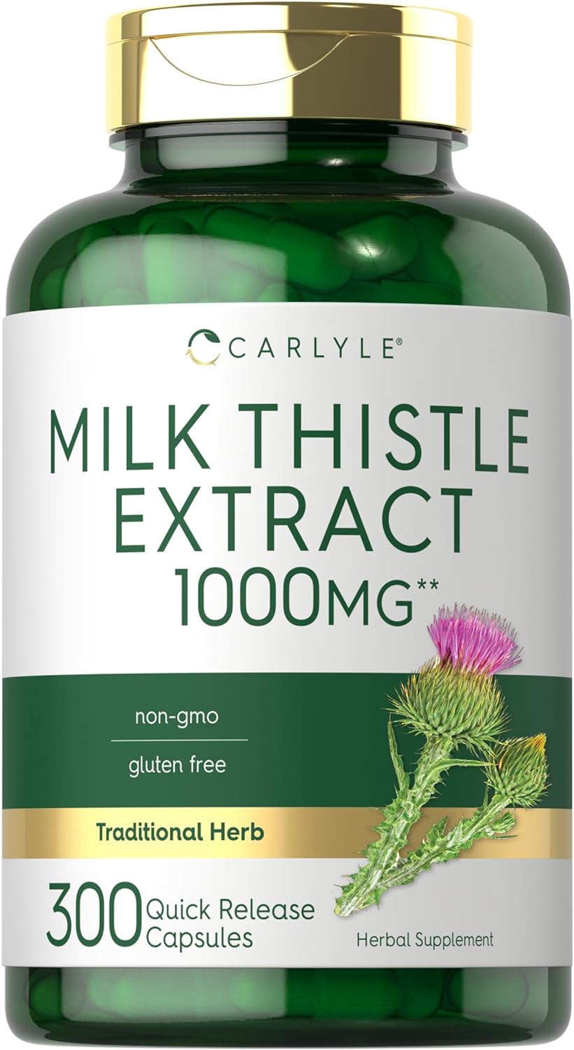 Milk Thistle Extract 1000mg | 300 Capsules