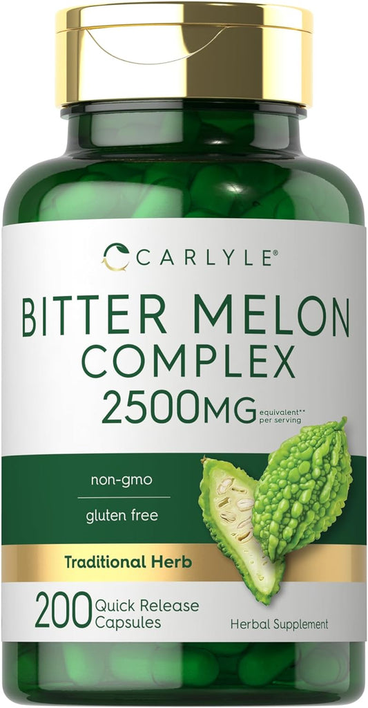 Complesso di Melone Amaro 2500mg per dose | 200 Capsule