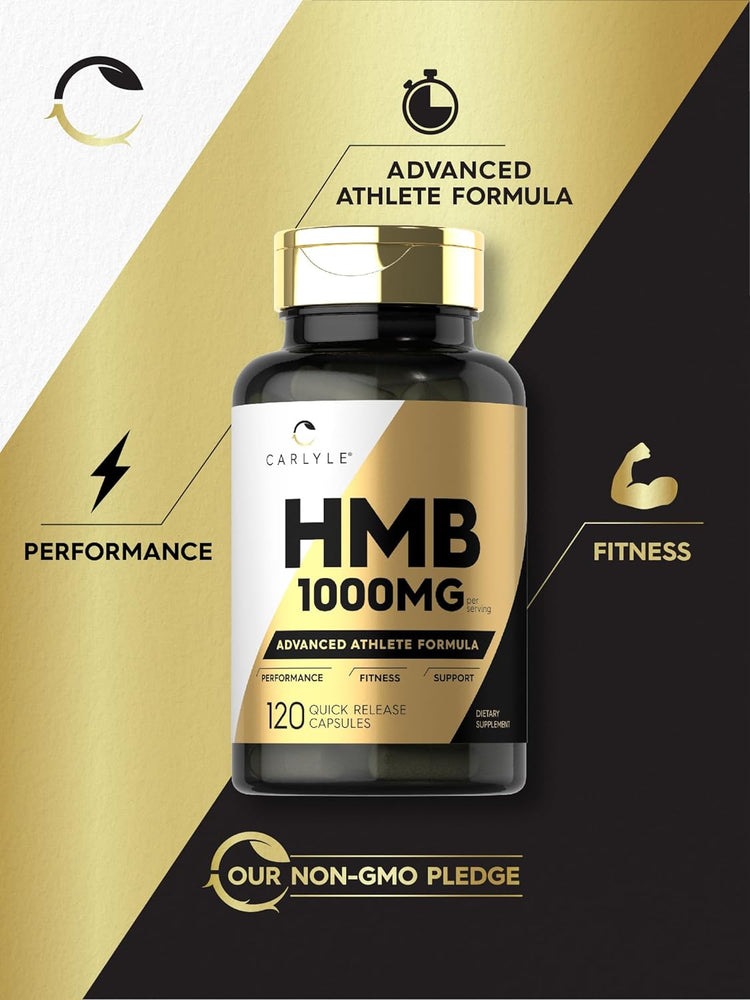 HMB 1000mg por porção | 120 Cápsulas