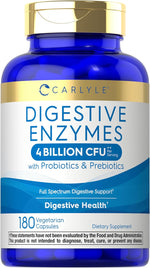 Load image into Gallery viewer, Digestive Enzymes with Probiotics | 180 Capsules
