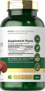 Reishi Mushroom | 300 Capsules