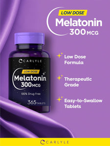 Melatonin 300mcg | 365 Tablets