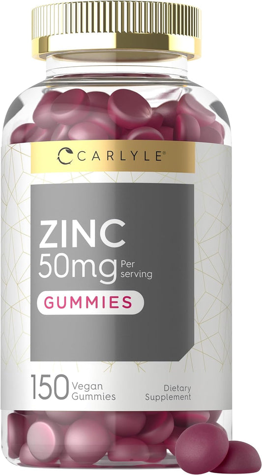 Zinc 50mg por porción | 150 Gomitas